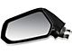 OE Style Powered Side Mirror; Black; Driver Side (10-15 Camaro)