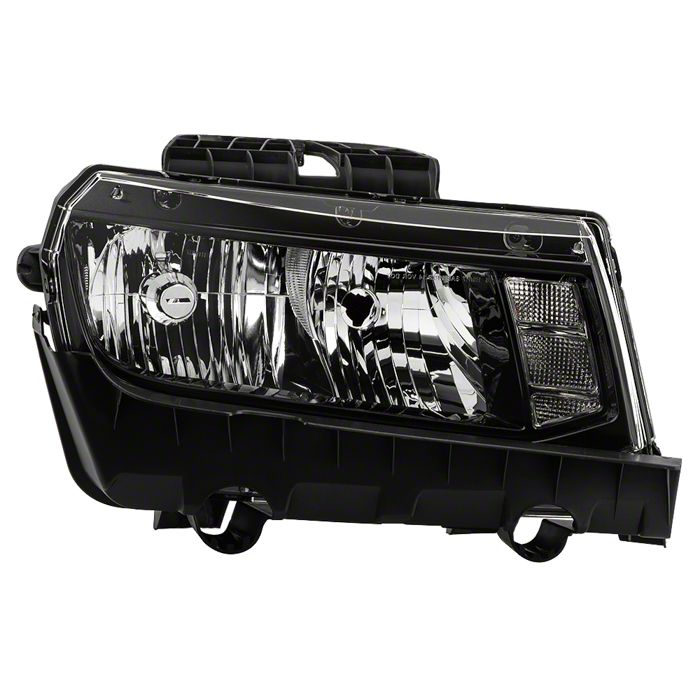 Store Brand OEM Style Headlight; Black Housing; Clear Lens; Passenger Side