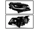 OEM Style Headlight with LED DRL; Passenger Side; Black Housing; Clear Lens (16-18 Camaro w/ Factory HID Headlights)