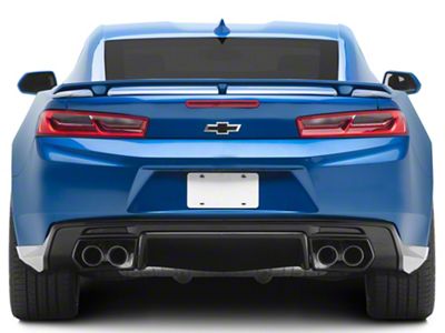 OEM Style Rear Diffuser; Unpainted (16-24 Camaro)