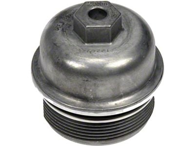 Oil Filter Cap; Aluminum (10-13 3.6L Camaro)