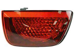 Outer Tail Light; Chrome Housing; Red Lens; Passenger Side (10-12 Camaro RS; 2013 Camaro)