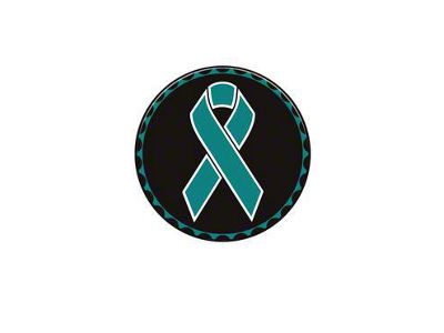 Ovarian Cancer Ribbon Rated Badge (Universal; Some Adaptation May Be Required)
