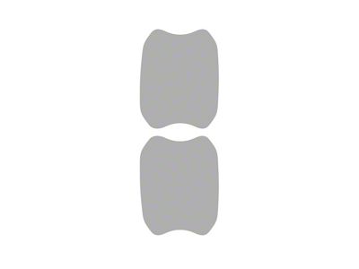 Paint Protection PPF Pre-Cut Kit; Door Handles; Gloss (17-24 Camaro ZL1 Coupe)