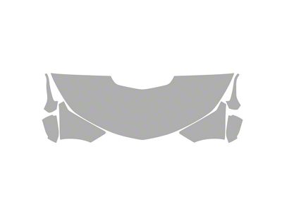 Paint Protection PPF Pre-Cut Kit; Hood/Fenders/Mirrors; Gloss (20-24 Camaro SS Coupe)