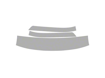 Paint Protection PPF Pre-Cut Kit; Roof And A-Pillar; Gloss (17-24 Camaro ZL1 Coupe)