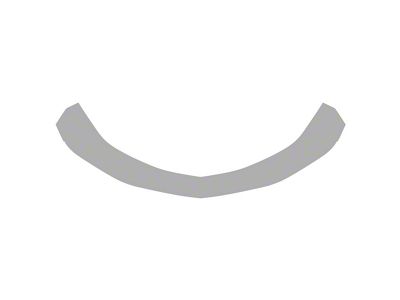 Paint Protection PPF Pre-Cut Kit; Top Bumper; Gloss (19-24 Camaro LS, LT)