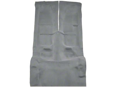 Passenger and Rear Cutpile Molded Carpet; Opal (96-99 Camaro Coupe)