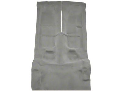 Passenger and Rear Hatch Area Cutpile Carpet with Mass Backing; Light Mocha (96-99 Camaro Coupe)
