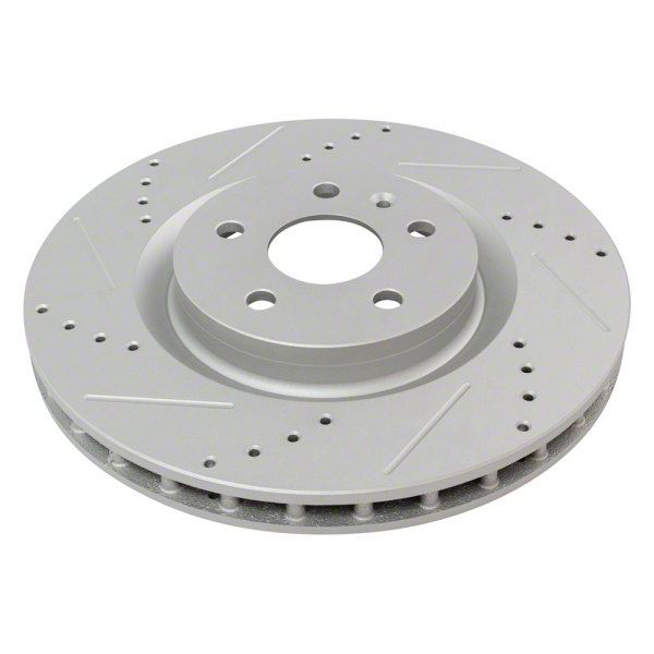 DBA Street Series Drilled & Slotted Front Rotor | Chevrolet Camaro SS V8 (10-15) (DBA2604X)