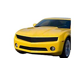 Phantom Style Stainless Steel Billet Upper Grille; Black (10-13 Camaro LS, LT, SS)