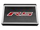 Polished Fuse Box Cover with Carbon Fiber RS Top Plate; Red Carbon Fiber (16-24 Camaro LT w/ RS Package)