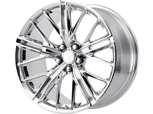 PR194 Chrome Wheel; Rear Only; 20x10 (16-24 Camaro)