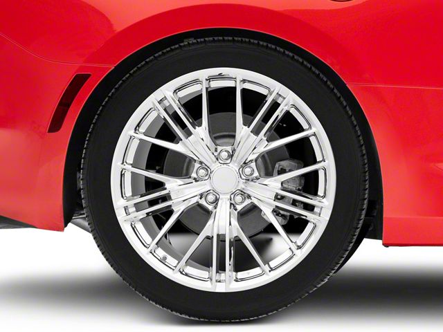 PR194 Chrome Wheel; Rear Only; 20x11 (16-24 Camaro)