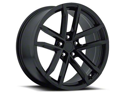 PR208 Gloss Black Wheel; 20x10 (16-24 Camaro)