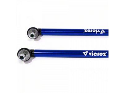 Premium Adjustable 11-Inch Splitter Support Rods; Blue (Universal; Some Adaptation May Be Required)