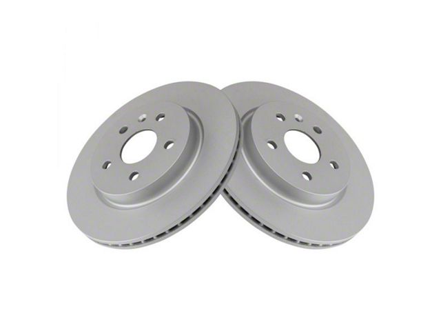 Premium G-Coated Rotors; Rear Pair (16-24 Camaro LS, LT)