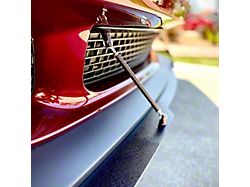 Premium GT4 Splitter Rods; 8-Inch; Black Anodized Finish (Universal; Some Adaptation May Be Required)