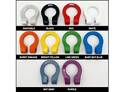 Premium Stealth Tow Hook with Paintable D-Ring; Rear (10-13 Camaro SS)