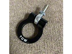 Premium Tow Hook D-Ring; Black