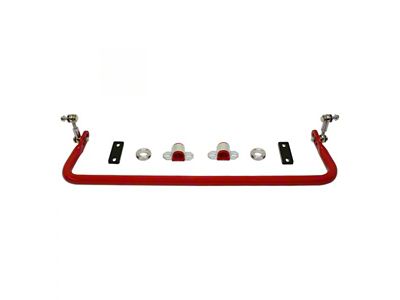 Pro-Series Drag Race Rear Anti-Roll Sway Bar; Bright Red (10-15 Camaro)