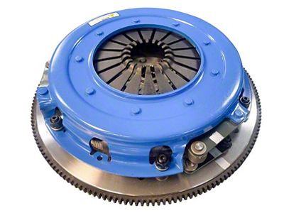 ProTwin Dual Disc Carbon Clutch Kit with Billet Steel Flywheel; 26-Spline (10-15 Camaro SS)