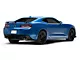 Quad Exhaust Rear Diffuser; Gloss Black (16-24 Camaro, Excluding ZL1)