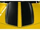 Rally Hood Stripes; Matte Black (10-13 Camaro, Excluding ZL1)