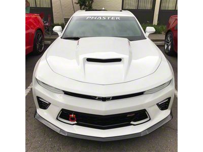 Ram Air Hood; Unpainted (16-24 Camaro)