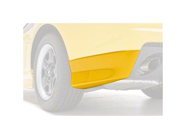Rear Bumper Cover Extension Kit; Unpainted (10-13 Camaro)