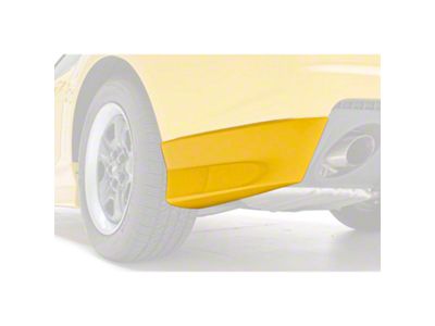 Rear Bumper Cover Extension Kit; Unpainted (10-13 Camaro)