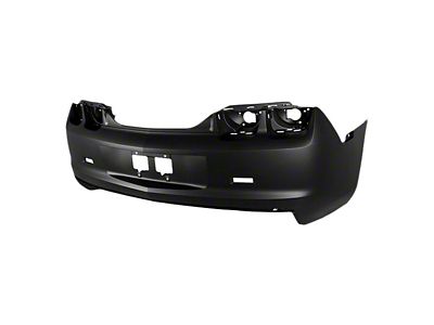 Replacement Rear Bumper Cover; Not Pre-Drilled for Backup Sensors; Unpainted (10-13 Camaro)