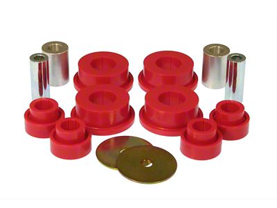 Rear Control Arm Bushing Kit; Red (10-15 Camaro)