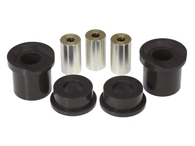 Rear Differential Carrier Bushing Kit; Black (10-15 Camaro)