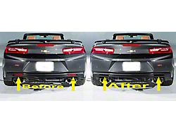 Rear Reflector Blackout Lens Covers (16-24 Camaro)