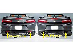 Rear Reflector Blackout Lens Covers (16-24 Camaro)