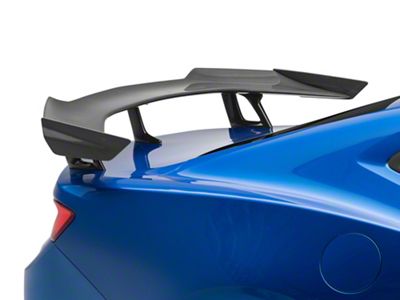 Rear Spoiler Side Winglets; Carbon Fiber (16-24 Camaro)