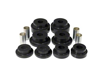 Rear Subframe Bushing Kit; Black (10-15 Camaro)