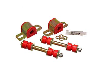 Rear Sway Bar Bushings; 21mm; Red (93-99 Camaro)