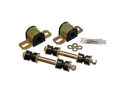 Rear Sway Bar Bushings; 23mm; Black (93-02 Camaro)