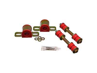 Rear Sway Bar Bushings; 24mm; Red (93-02 Camaro)