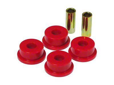 Rear Track Arm Bar Bushing Kit; Red (93-02 Camaro)