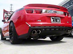 Rear Valance Polished; Stainless; 25-Piece; Trim (12-13 Camaro ZL1)