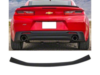 RS Style Rear Spoiler; Unpainted (16-24 Camaro)