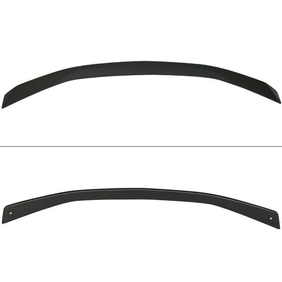 黒トランク 仕切り付き Camaro RS Style Rear Spoiler; Unpainted (16-24 Camaro