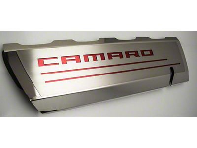 Fuel Rail Covers with Brushed Camaro Logo Top Plate (16-24 Camaro SS)