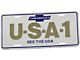 See the USA License Plate (Universal; Some Adaptation May Be Required)