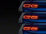 Sequential LED Tail Lights; Black Housing; Clear Lens (16-18 Camaro w/ Factory LED Tail Lights)