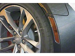 Side Marker Trim; Kit Satin; 4-Piece (16-17 Camaro)