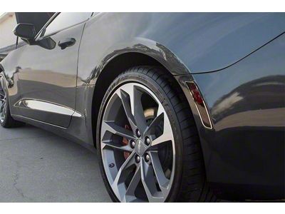 Side Marker Trim; Kit Polished; with Tint Kit 6-Piece (16-17 Camaro)